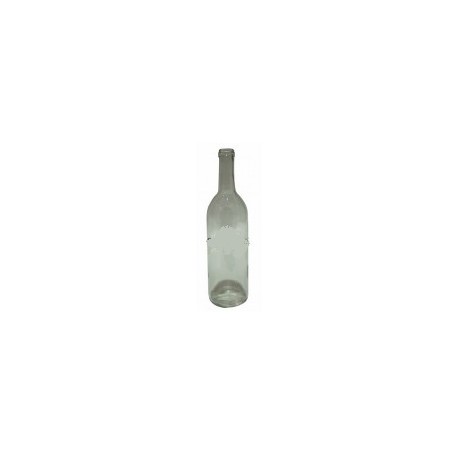 Bottle Bordeaux 750ml clear