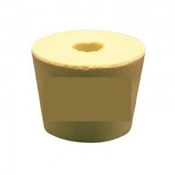 Rubber cork No6 with hole