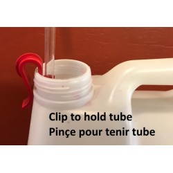 Clip to hold racking tube