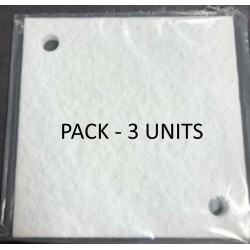 Filter pad square no3 (pack of 3)